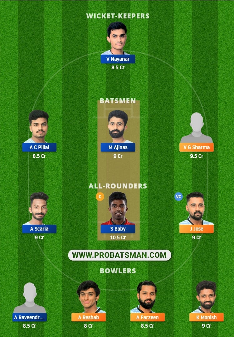 TUS vs TIG Dream11 Prediction, Fantasy Cricket Tips: Playing XI, Prediction, Pitch Report and Updates, KCA President’s Cup T20, 2021 - Match 29