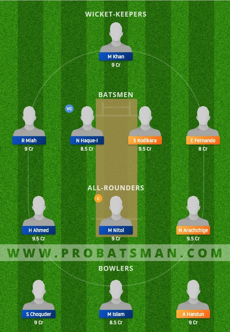 PAD vs VEN Dream11 Fantasy Team Prediction