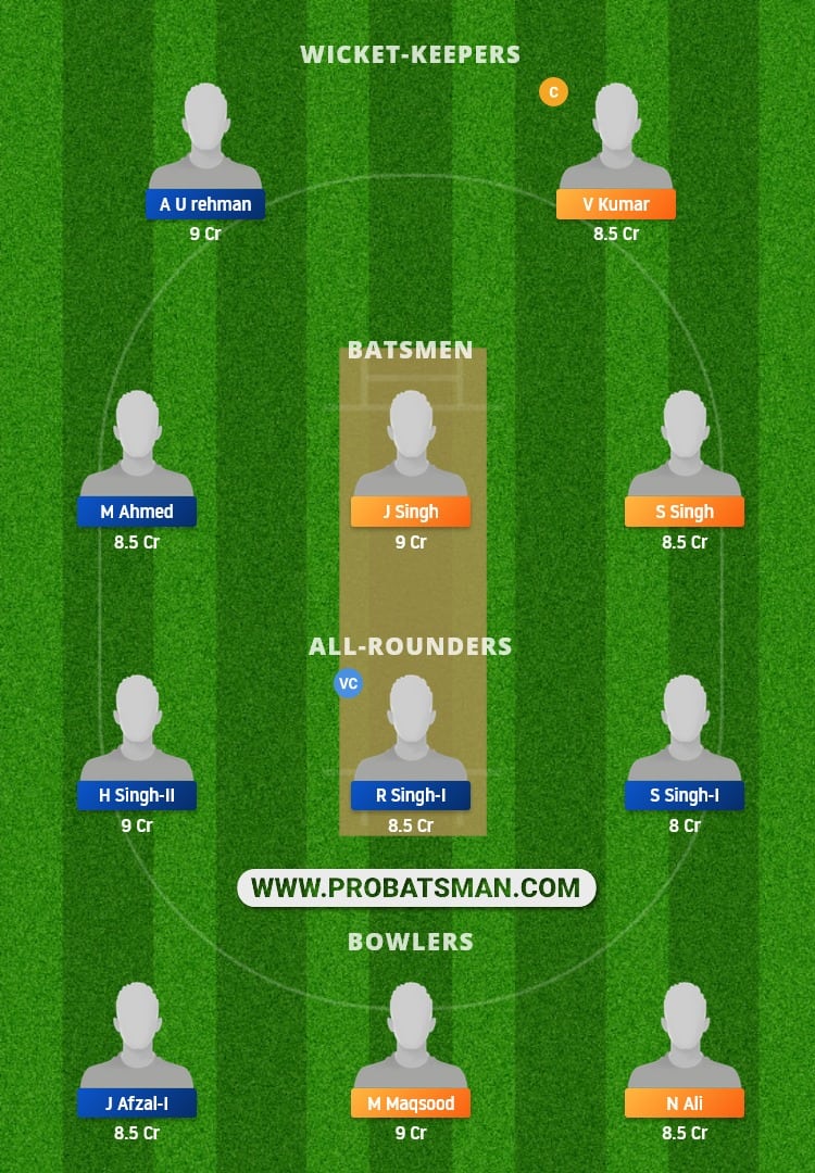 KIN-XI vs ROP Dream11 Fantasy Team Prediction