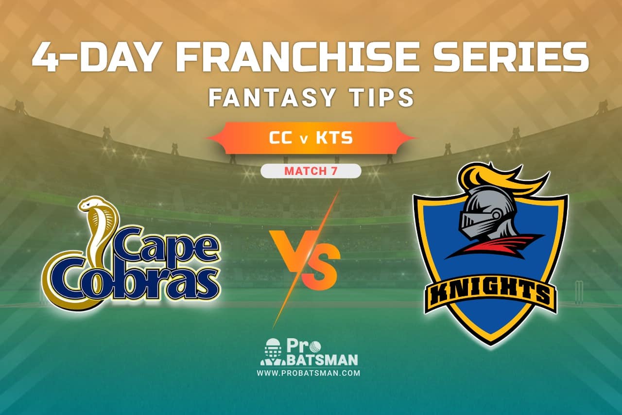 CC vs KTS Dream11 Prediction, Fantasy Cricket Tips: Playing XI, Prediction, Pitch Report and Updates, 4-Day Franchise Series, 2020/21 - Match 7