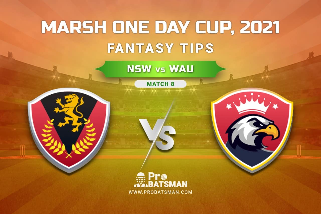 NSW vs WAU Dream11 Prediction, Fantasy Cricket Tips: Playing XI, Weather, Pitch Report, Injury Update – Marsh One Day Cup 2021, Match 8