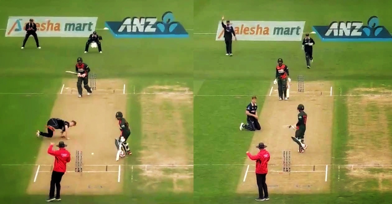 Watch: Bangladesh Player Lost His Wicket in The Most Unluckiest Manner Watch: Losing a Wicket in The Most Unluckiest Manner