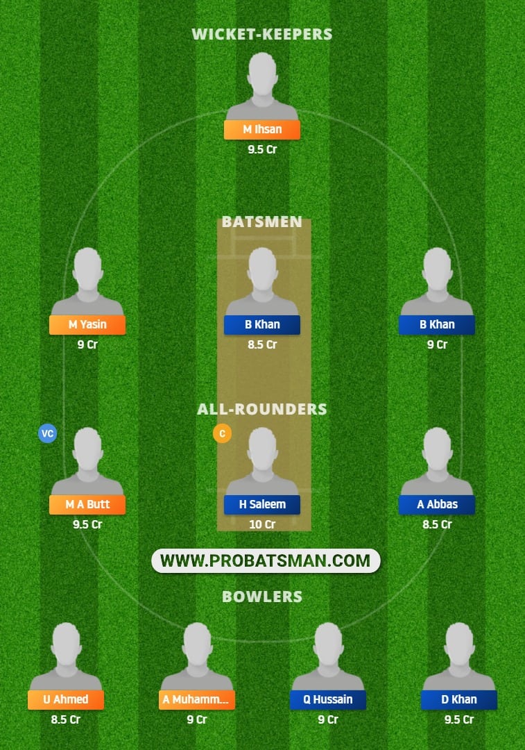 PIC vs BSH Dream11 Fantasy Team Prediction