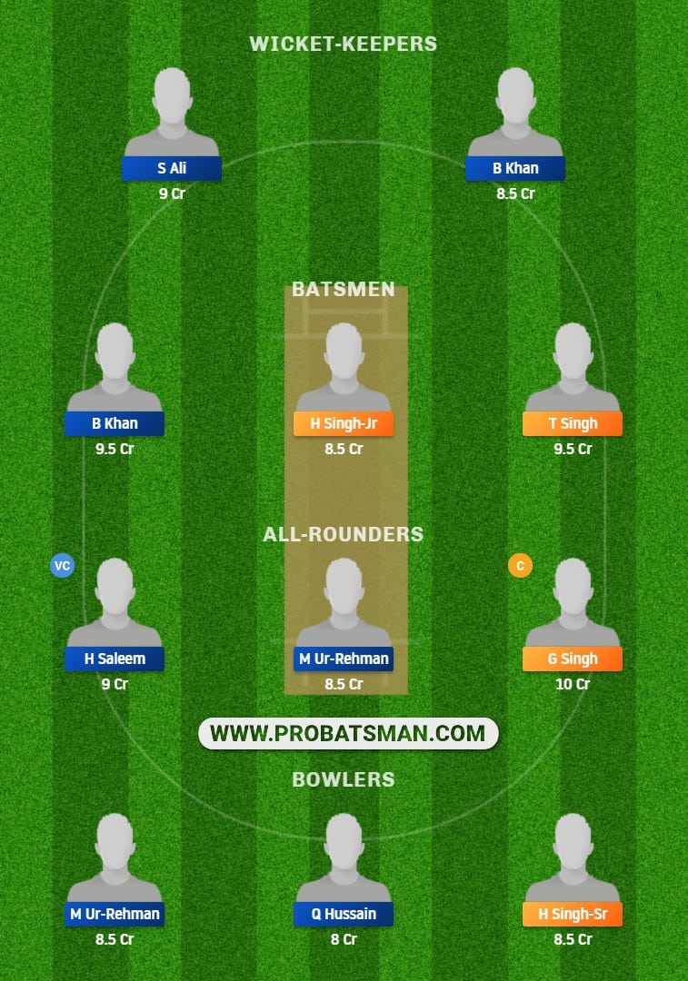 PUW vs BSH Dream11 Fantasy Prediction