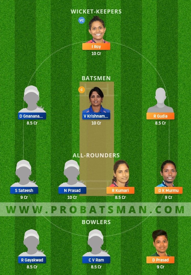 JHA-W vs KAR-W Dream11 Fantasy Team Prediction JHA-W vs KAR-W Dream11 Fantasy Team Prediction