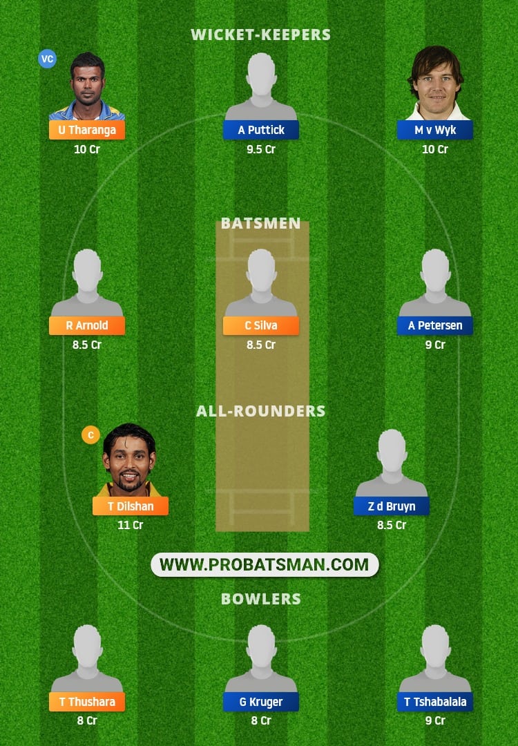 SL-L vs SA-L Dream11 Fantasy Team Prediction