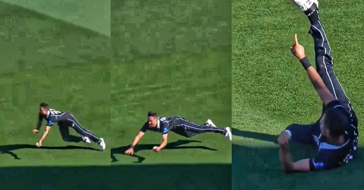 Watch: Trent Boult Plucks A One-Handed Stunner At Third Man To Dismiss Liton Das Watch: Trent Boult Plucks A One-Handed Stunner At Third Man To Dismiss Liton Das