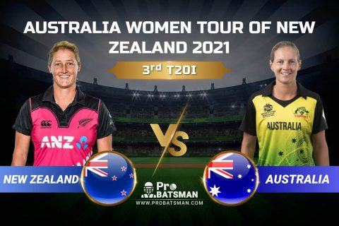 NZ-W vs AU-W Dream11 Prediction, Fantasy Cricket Tips: Playing XI, Pitch Report & Injury Update, Australia Women Tour of New Zealand 2021, 3rd T20I