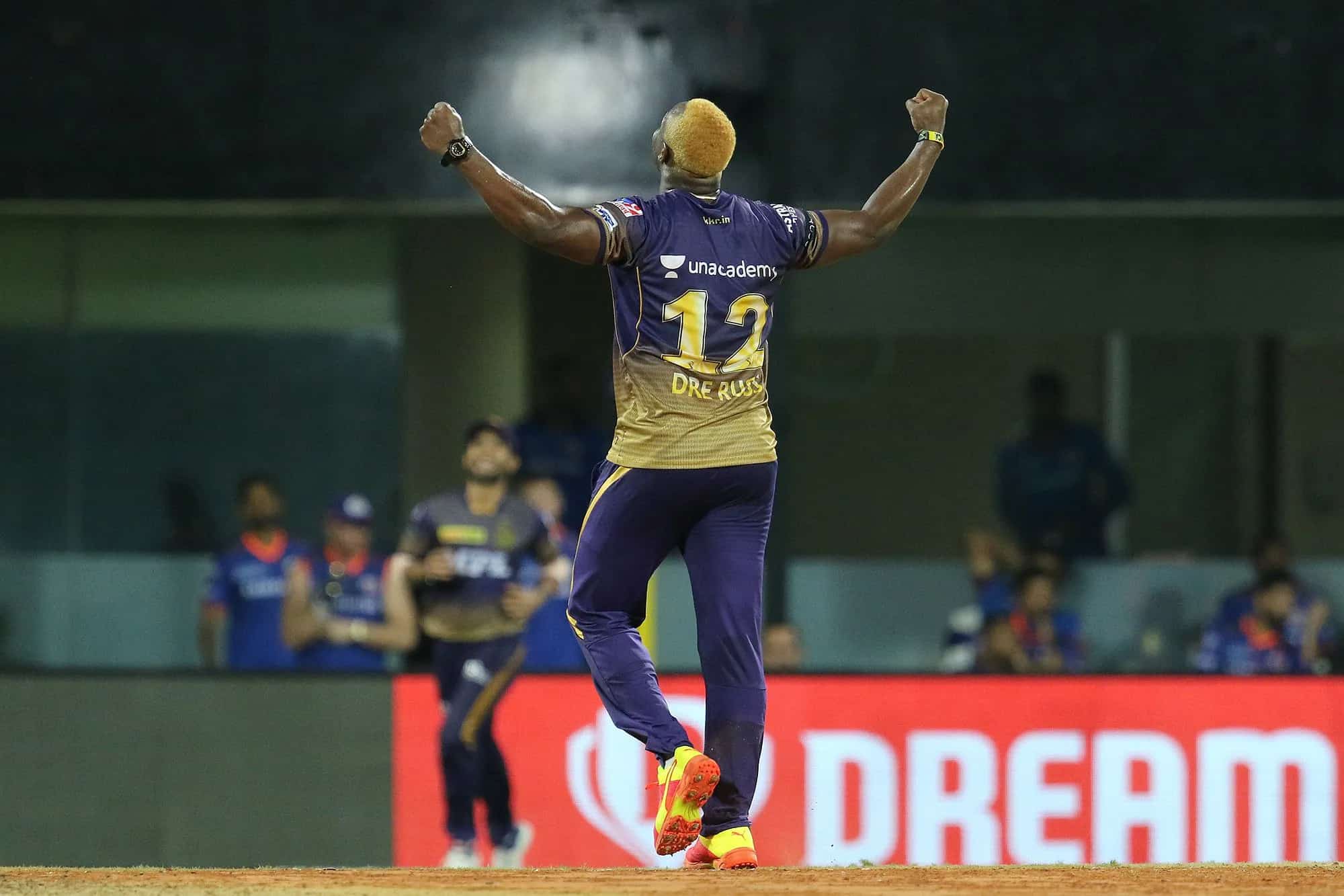 Andre Russell - Best Bowling Figure For KKR KKR vs MI: Andre Russell - Best Bowling Figure For KKR