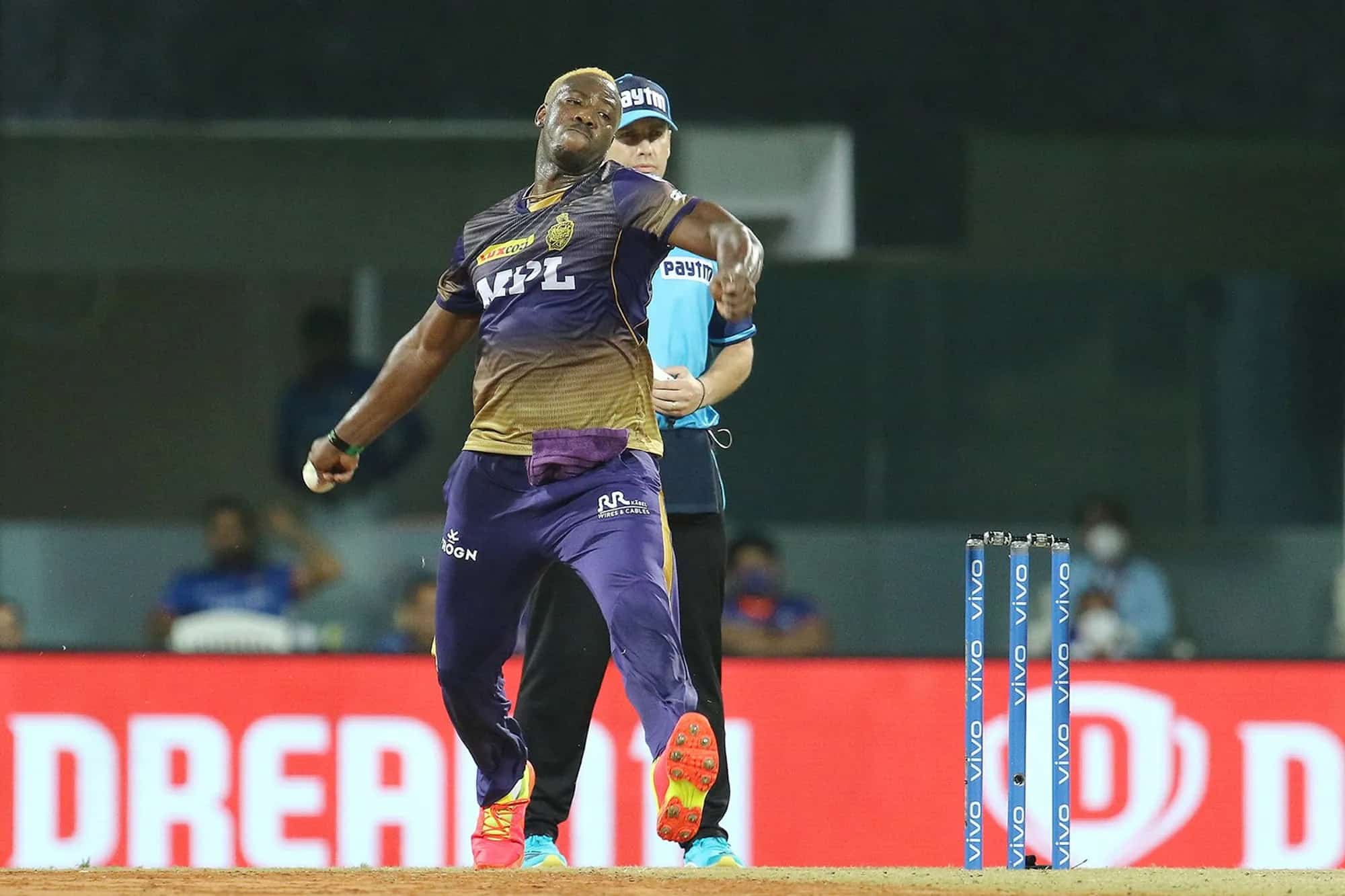 KKR vs MI: Andre Russell - First Bowler to Take 5 Wickets in 2 Over