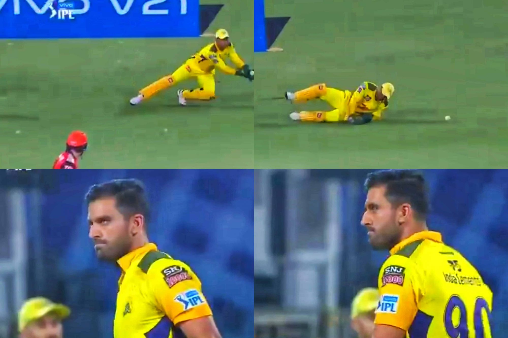 Watch: Deepak Chahar Gets Angry After MS Dhoni Drops Easy Catch Of Jonny Bairstow