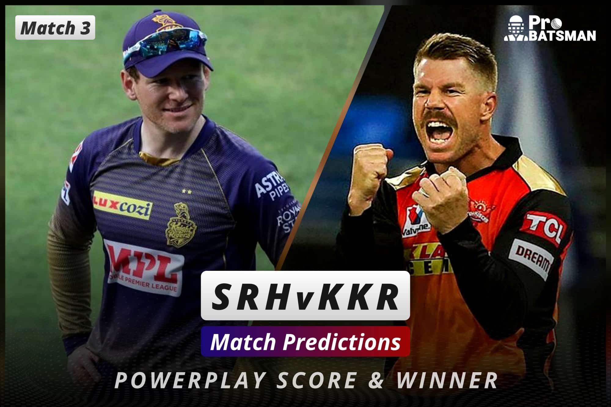 IPL 2021 SRH vs KKR Match 3, Match Prediction Who Will Win Today’s