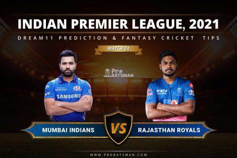 MI vs RR Dream11 Prediction: Fantasy Cricket Tips, Playing XI, Pitch Report, Stats & Injury Updates of Match 24, IPL 2021