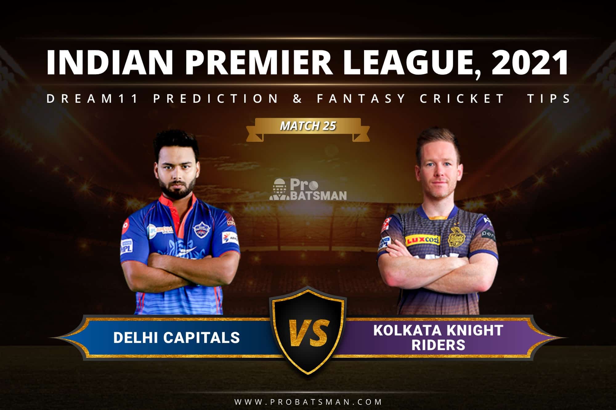 DC vs KKR Dream11 Prediction: Fantasy Cricket Tips, Playing XI, Pitch Report, Stats & Injury Updates of Match 25, IPL 2021