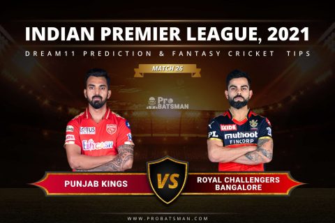 PBKS vs RCB Dream11 Prediction: Fantasy Cricket Tips, Playing XI, Pitch Report, Stats & Injury Updates of Match 26, IPL 2021