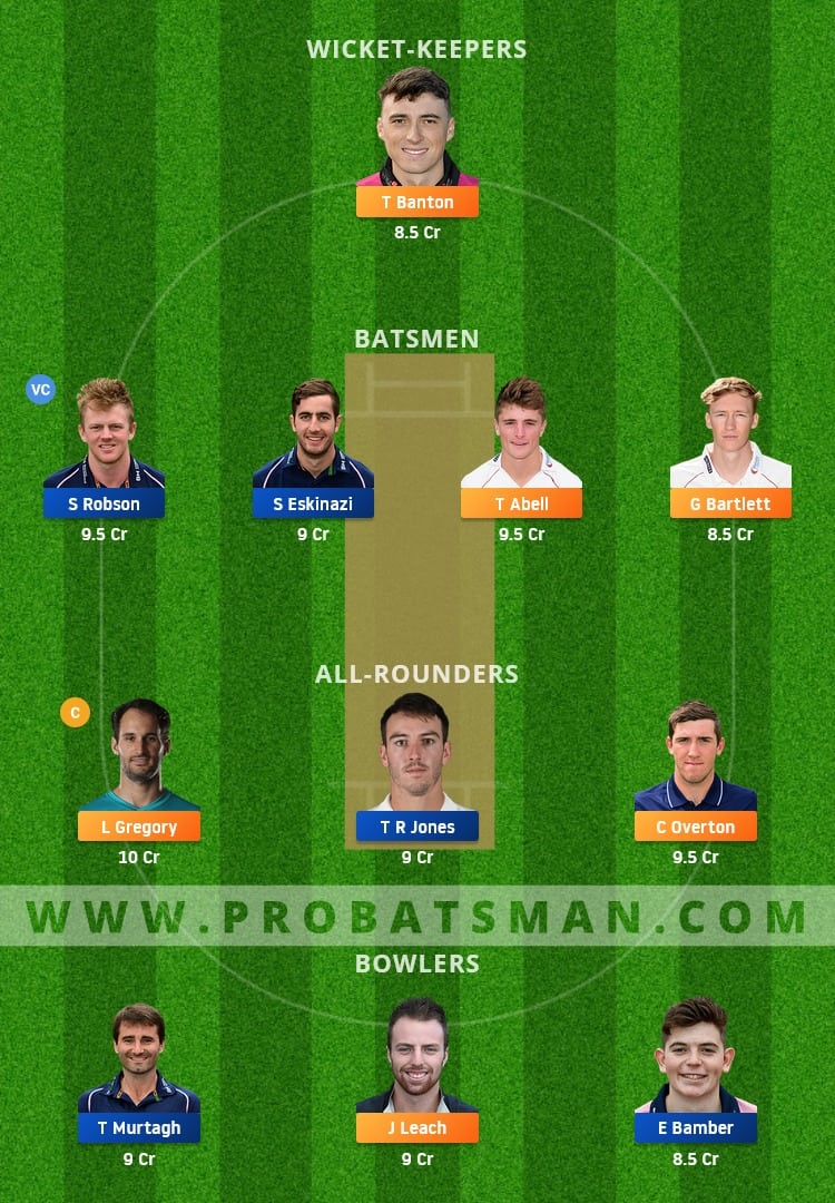 SOM vs MID Dream11 Fantasy Team Prediction