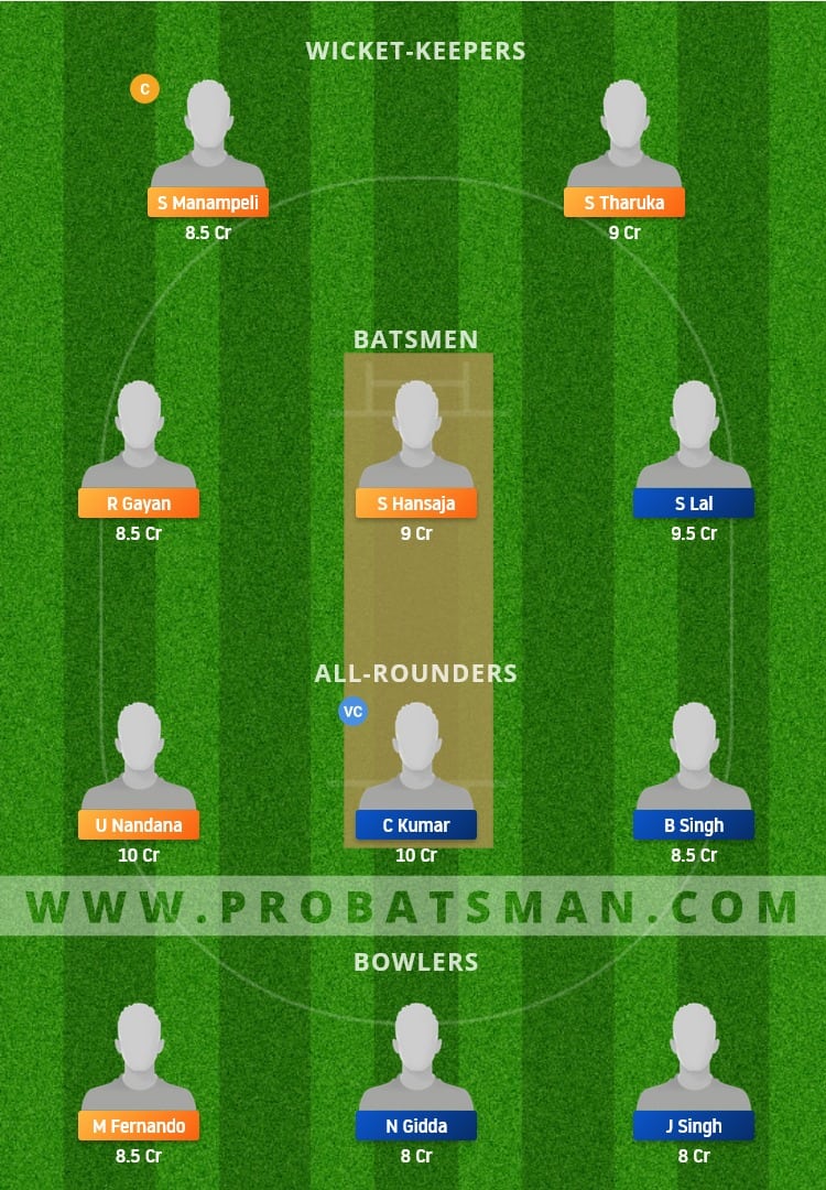 BOG vs BCC Dream11 Fantasy Team Prediction