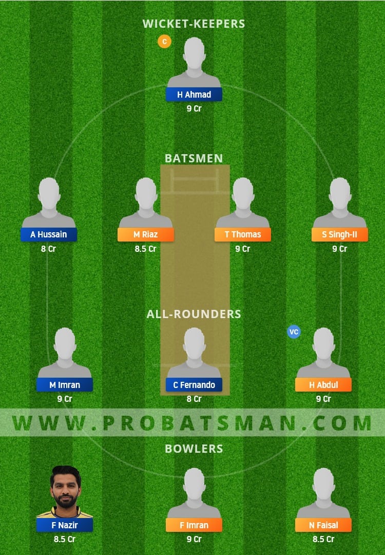 PLG vs JIB Dream11 Fantasy Team Prediction