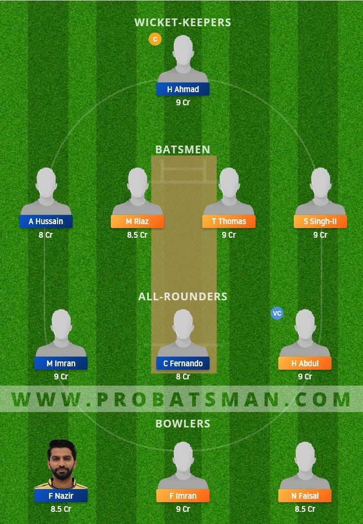 PLG vs JIB Dream11 Fantasy Team Prediction