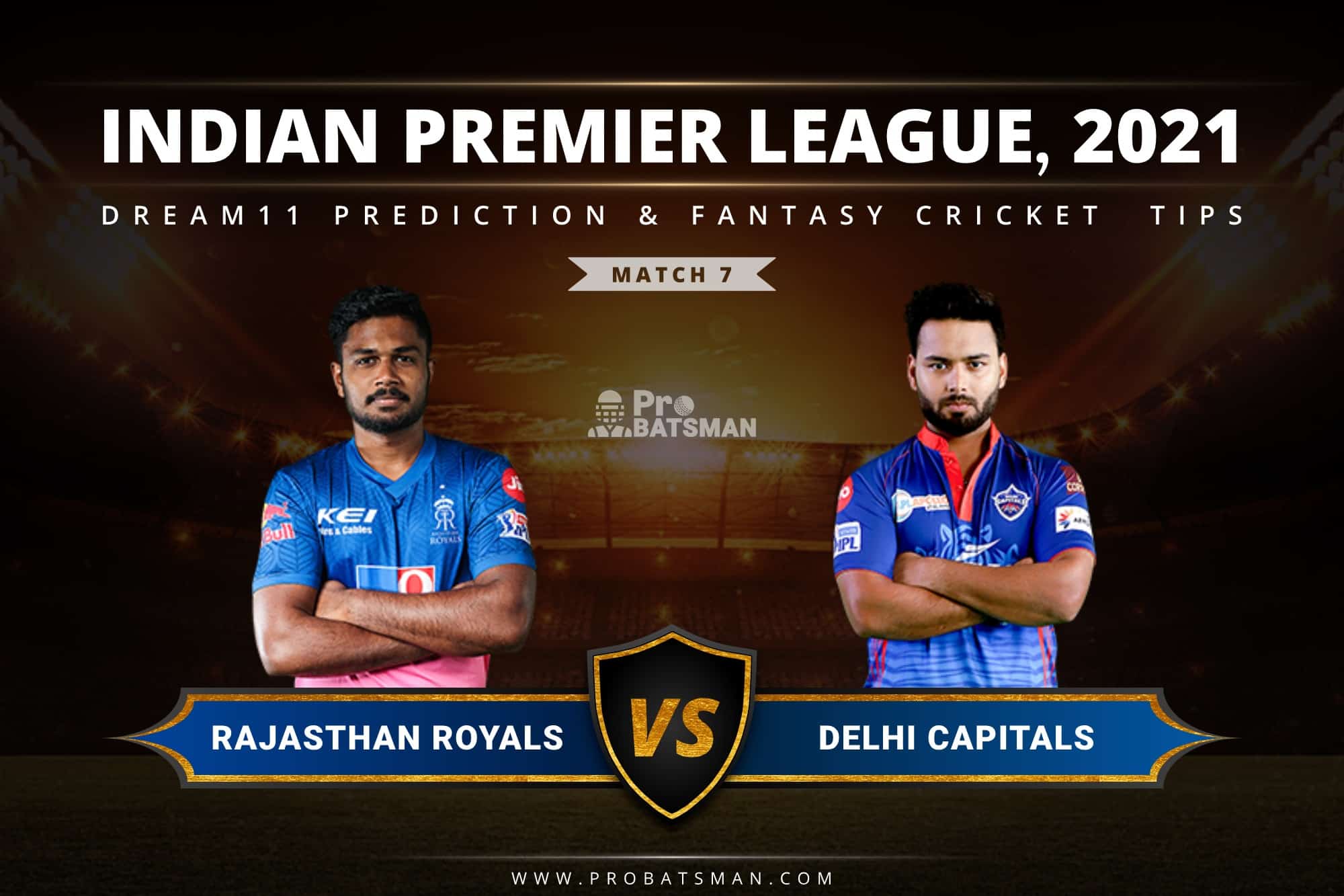 RR vs DC Dream11 Prediction: Fantasy Cricket Tips, Playing XI, Pitch Report, Stats & Injury Updates of Match 7, IPL 2021