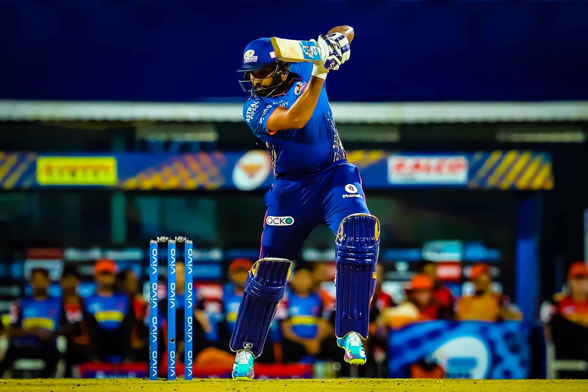 MI vs SRH: Rohit Sharma Surpasses MS Dhoni To Claim Most Sixes In IPL Among Indians