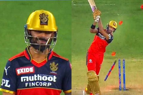 Watch: Virat Kohli's Hilarious Reaction To Devdutt Padikkal's Bad Shot Selection Watch: Virat Kohli’s Hilarious Reaction To Devdutt Padikkal’s Bad Shot Selection