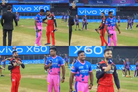 Watch: Virat Kohli Couldn’t Believe That He Won The Toss And Send Sanju Samson To Talk