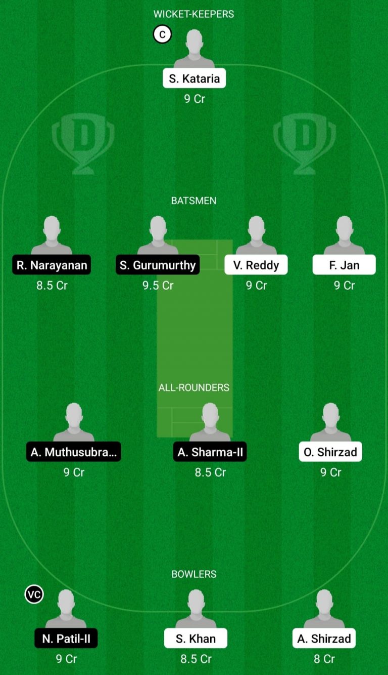 ARS vs KCH Dream11 Fantasy Team Prediction