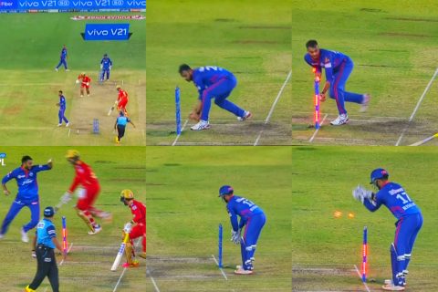 Watch: The Most Bizzare And Funny Run Out Of IPL 2021