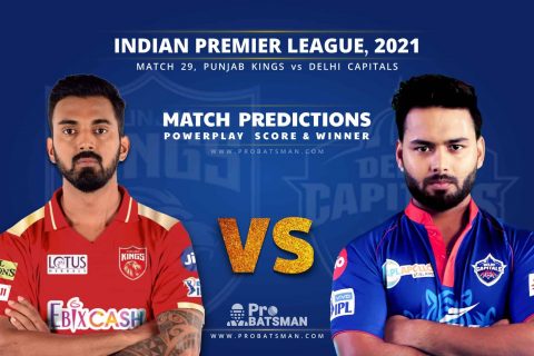 IPL 2021: PBKS vs DC – Match 29, Match Prediction – Who Will Win Today’s Match?