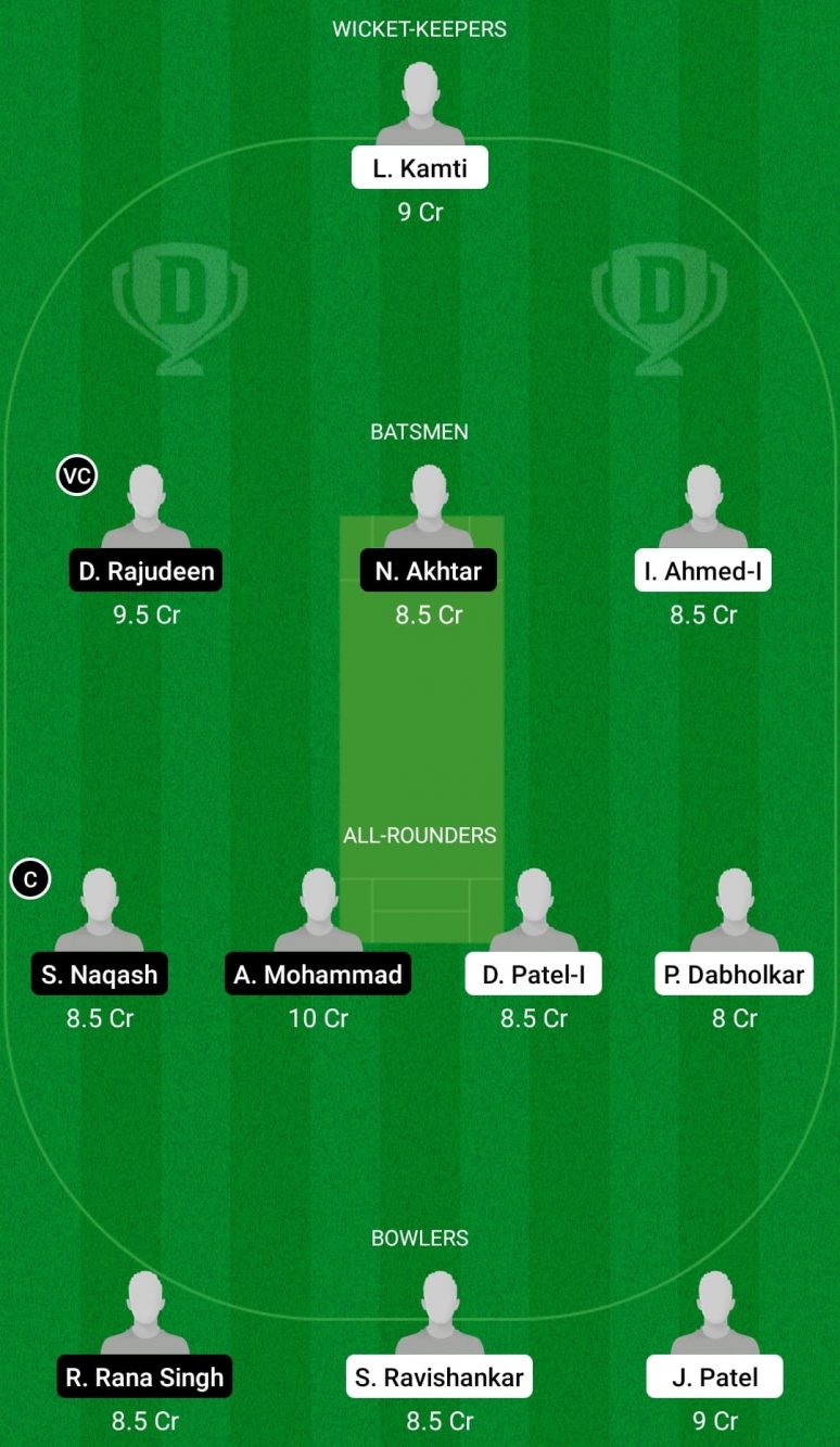 KCC vs BBS Dream11 Fantasy Team Prediction