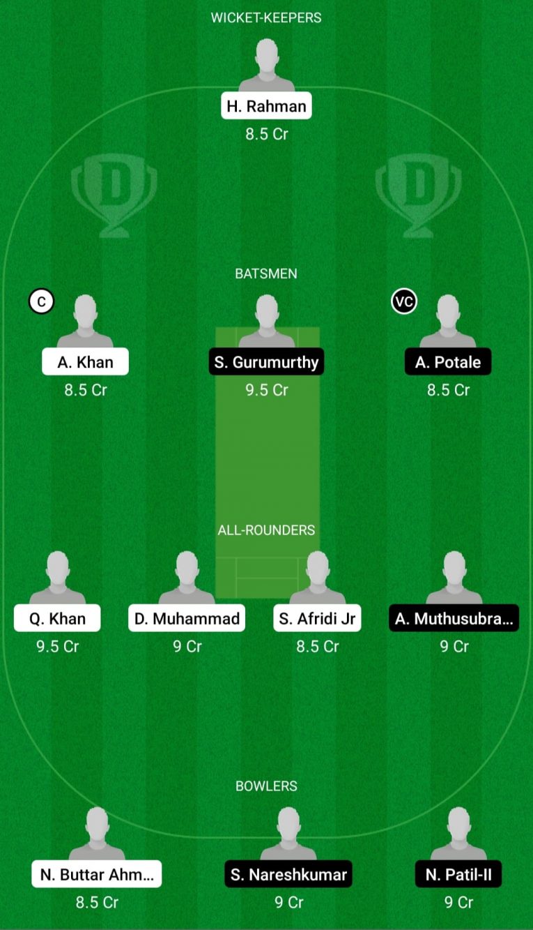 MSF vs KCH Dream11 Fantasy Team Prediction