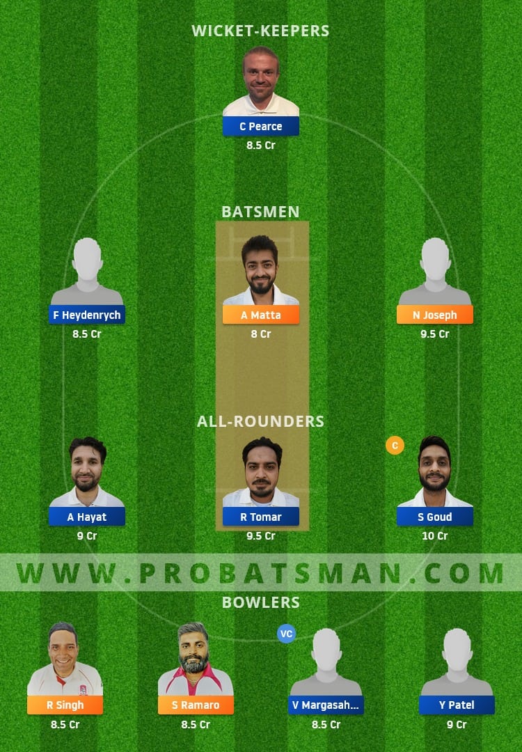 BRD vs VCC Dream11 Fantasy Team Prediction