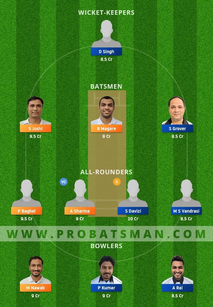 UCC vs PBV Dream11 Fantasy Team Prediction