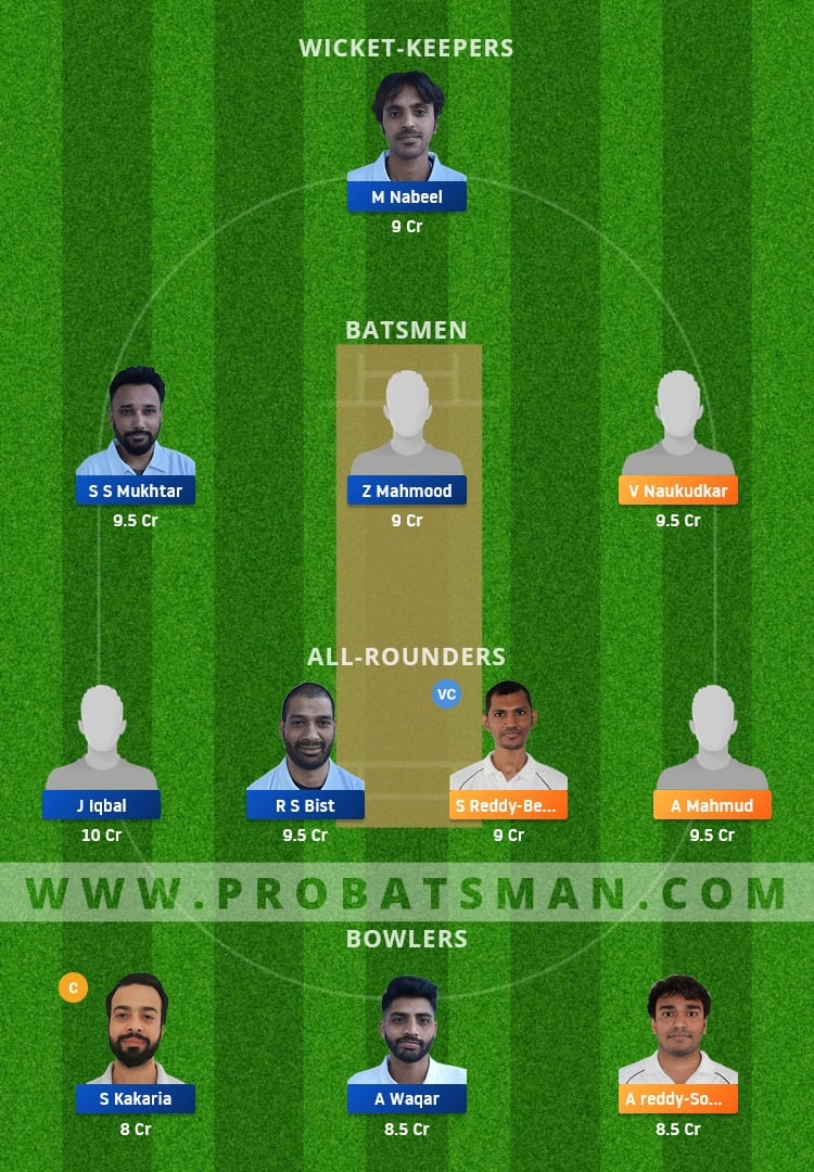 PSM vs BCC Dream11 Fantasy Team Prediction