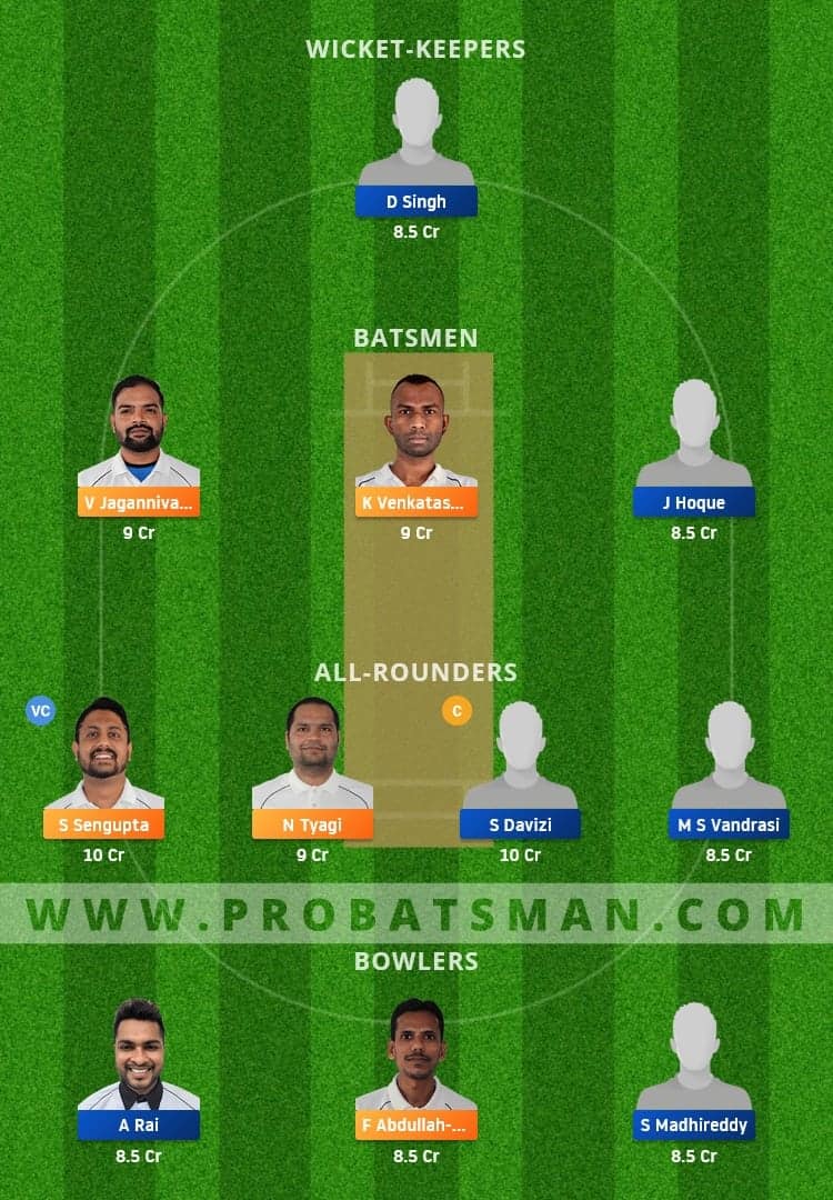 PSV vs PBV Dream11 Fantasy Team Prediction