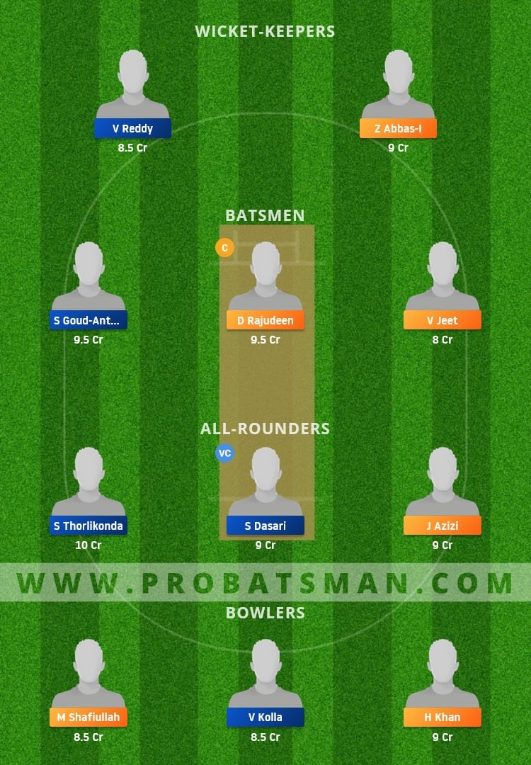 BBS vs DSS Dream11 Fantasy Team Prediction