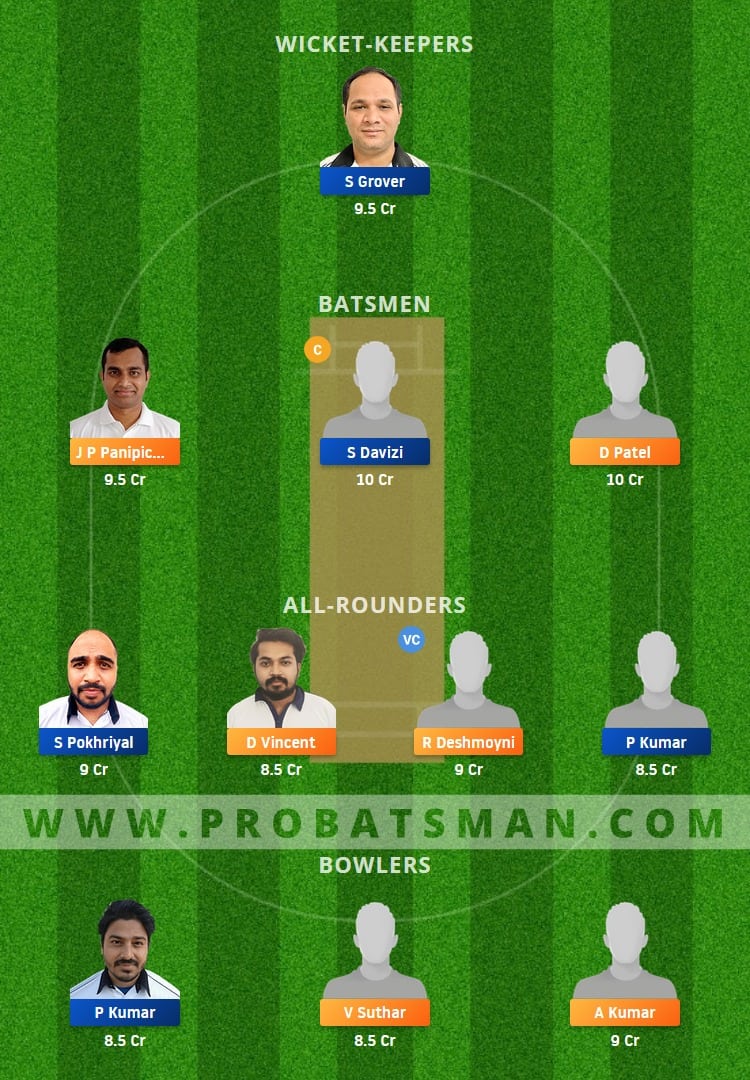PCR vs PBV Dream11 Fantasy Team Prediction