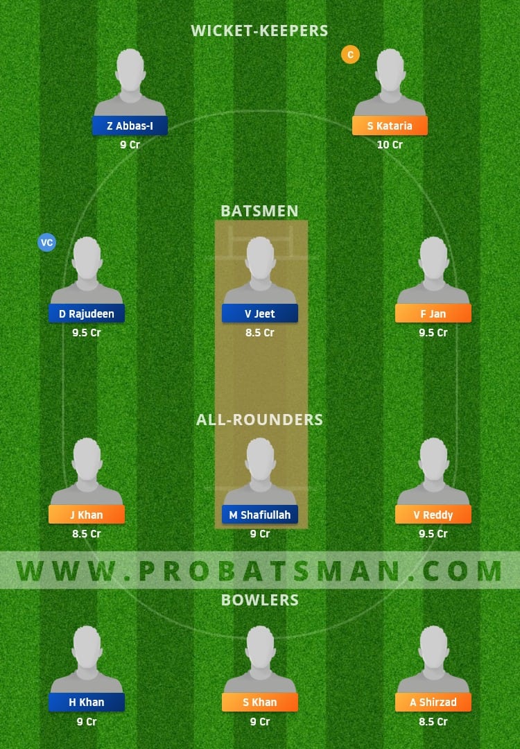 ARS vs BBS Dream11 Fantasy Team Prediction