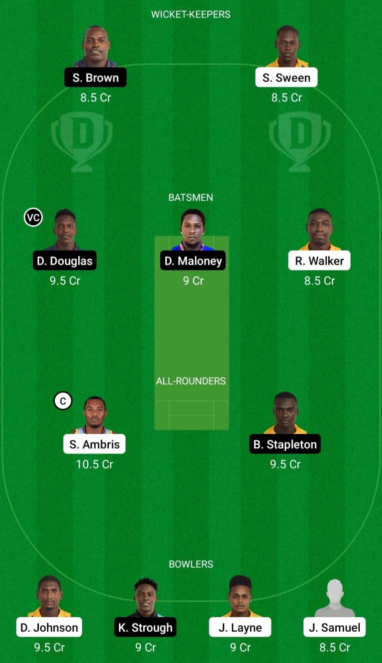 SPB vs LSH Dream11 Prediction, Fantasy Cricket Tips: Playing XI, Pitch Report & Player Record of Vincy Premier League 2021, Match 12
