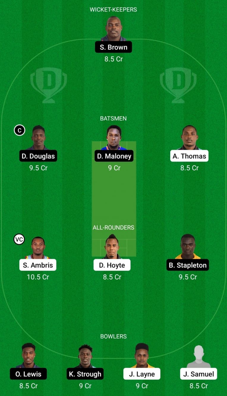 SPB vs LSH Dream11 Prediction, Fantasy Cricket Tips: Playing XI, Pitch Report & Player Record of Vincy Premier League 2021, Match 12