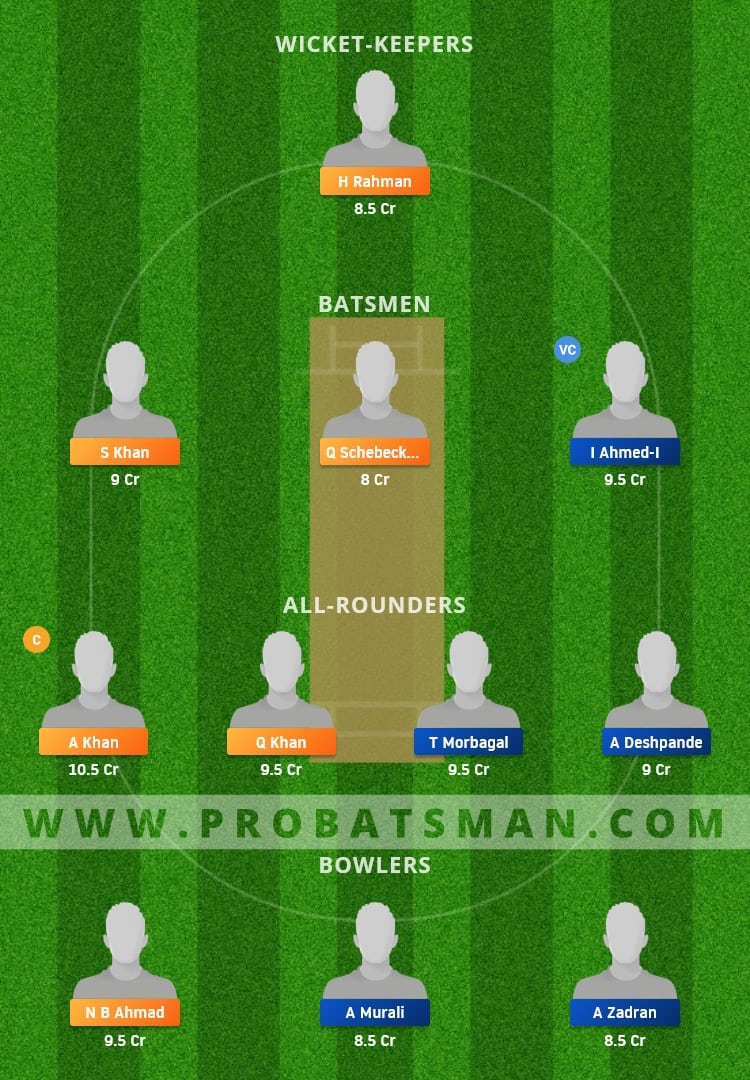 MSF vs KCC Dream11 Fantasy Team Prediction