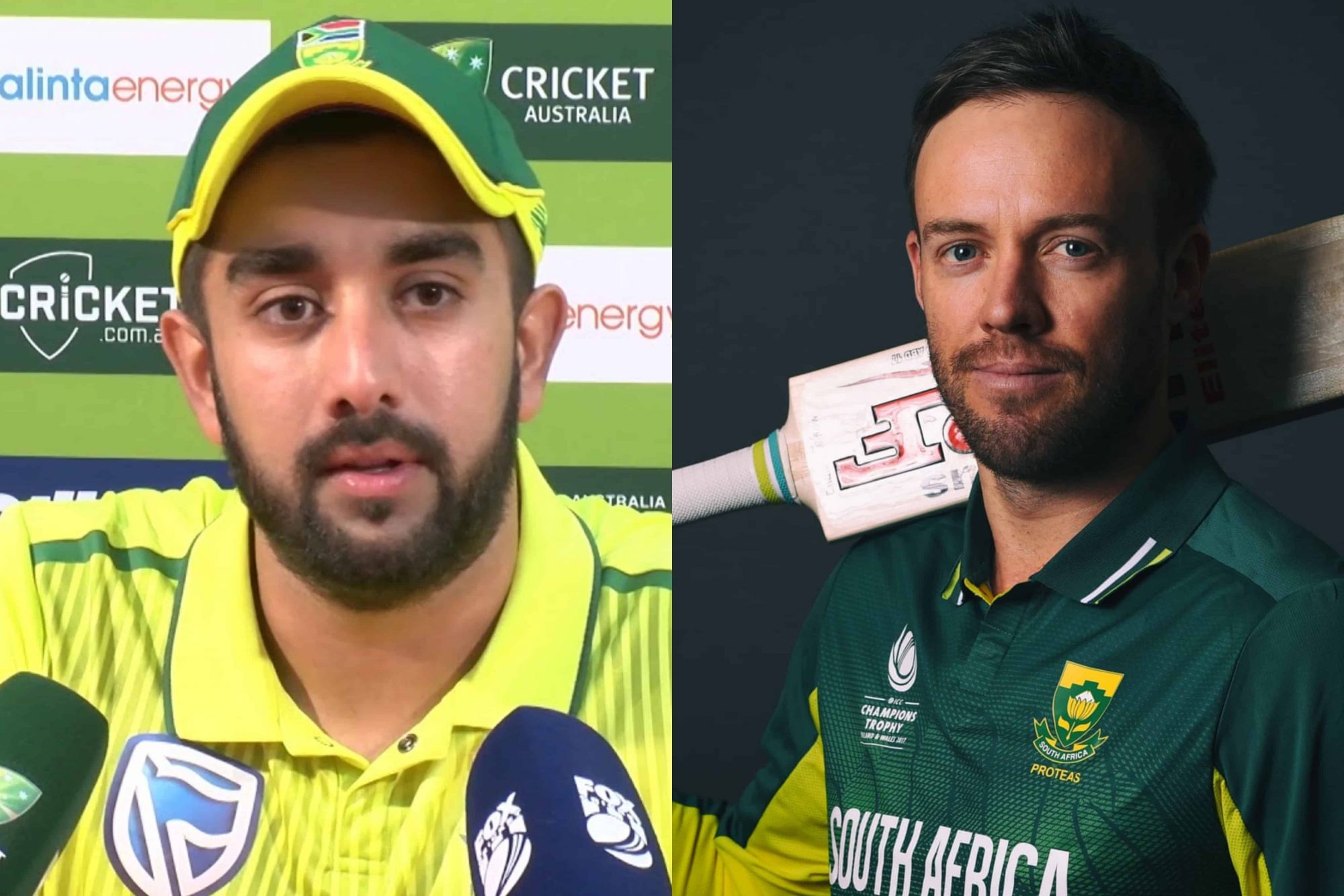 Tabraiz Shamsi Opened Up On AB de Villiers' International Comeback Tabraiz Shamsi Opened Up On AB de Villiers' International Comeback