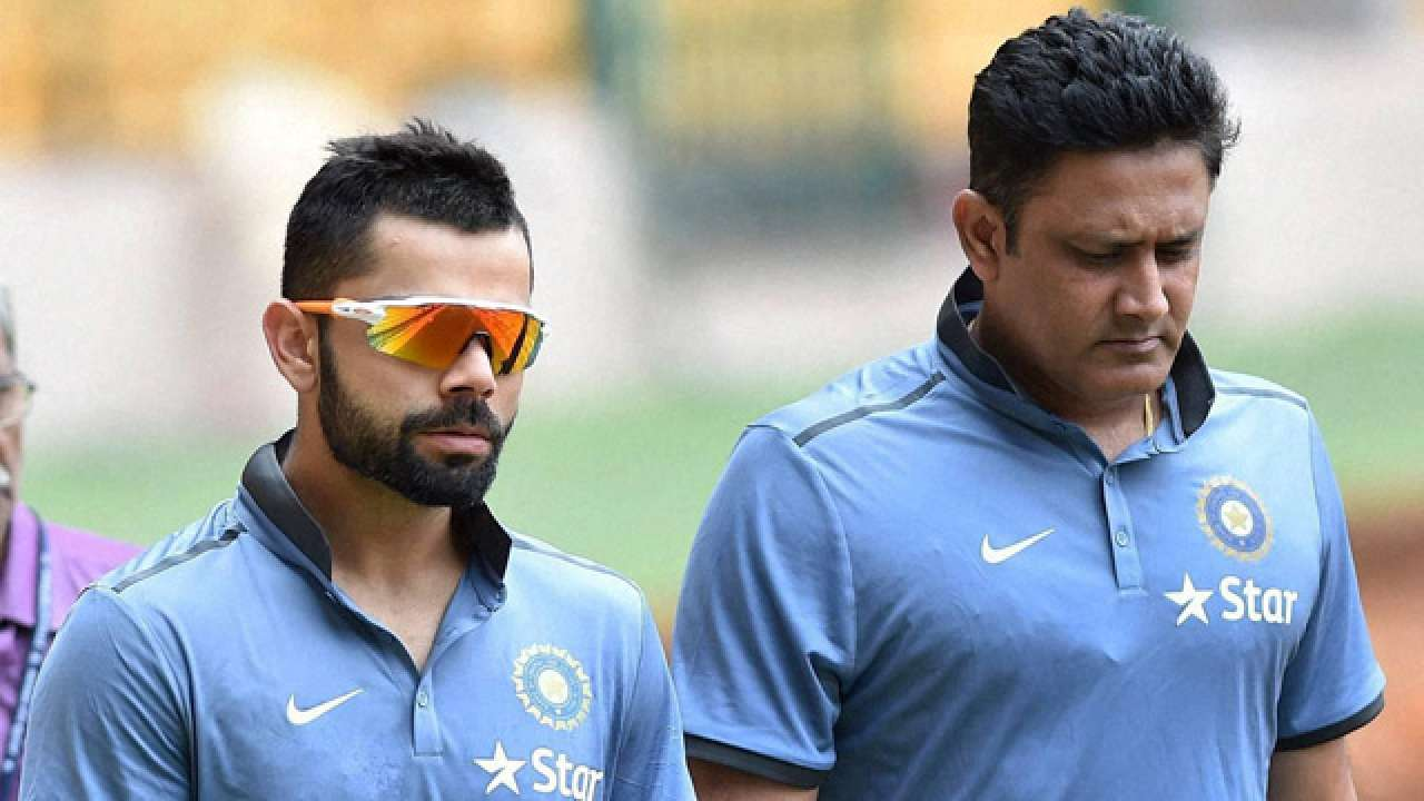 Virat Kohli & Anil Kumble