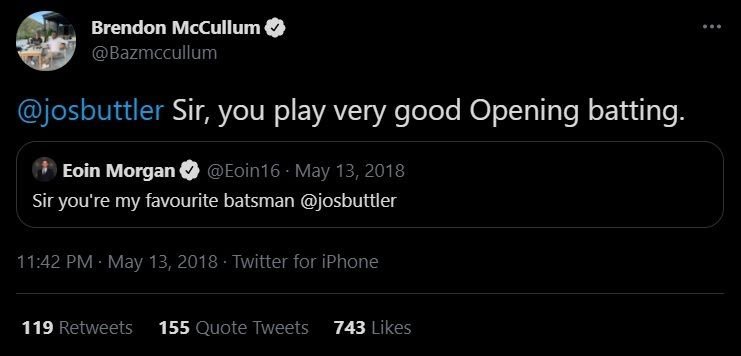 ECB Starts Investigating Morgan And Buttler's Historic Tweets Mocking Indian English - Report ECB Starts Investigating Morgan And Buttler's Historic Tweets Mocking Indian English - Report