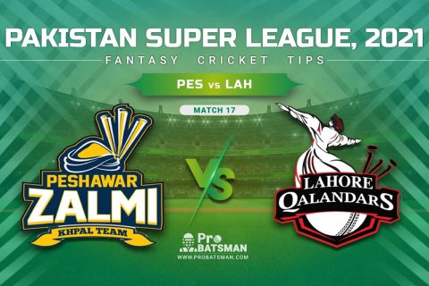 PES vs LAH Dream11 Prediction, Fantasy Cricket Tips: Playing XI, Pitch Report & Player Record of Pakistan Super League (PSL) 2021 For Match 17