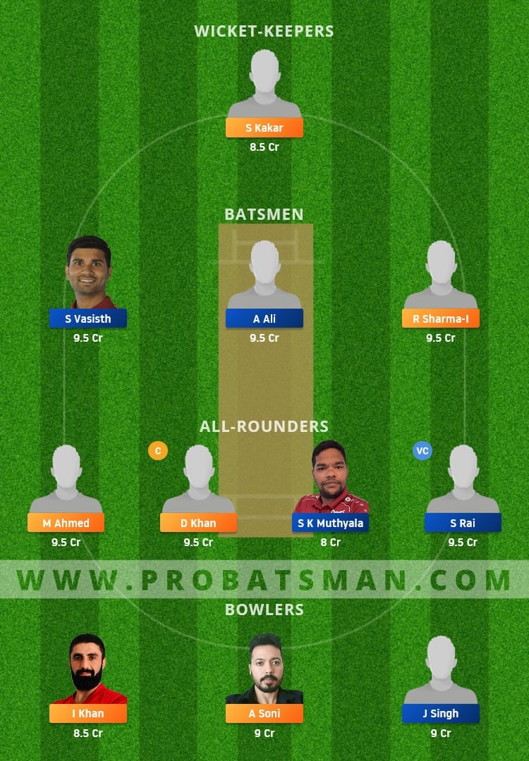 KSV vs VFB Dream11 Fantasy Team Prediction