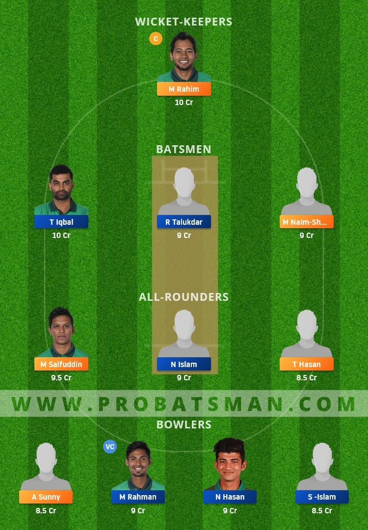 AL vs PBCC Dream11 Fantasy Team Prediction