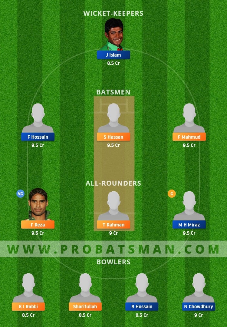 PDSC vs KSKS Dream11 Fantasy Team Prediction