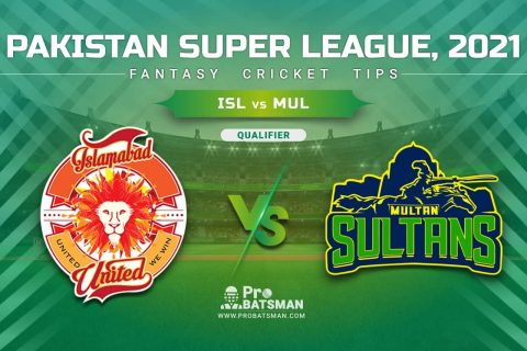 ISL vs MUL Dream11 Prediction, Fantasy Cricket Tips: Playing XI, Pitch Report & Player Record of Pakistan Super League (PSL) 2021 For Qualifier